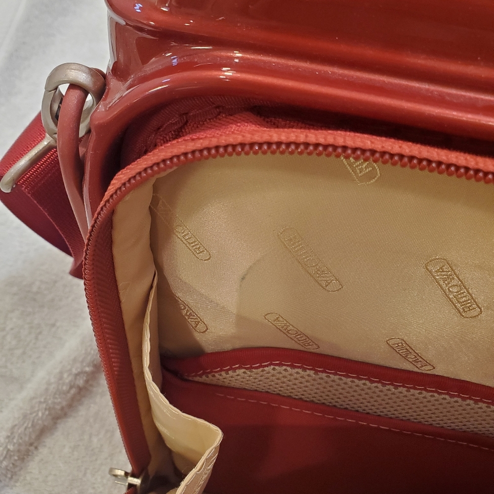 Rimowa Cherry Red Hard Shell Bolero Laptop Computer Bag/Briefcase - Picture 12 of 15